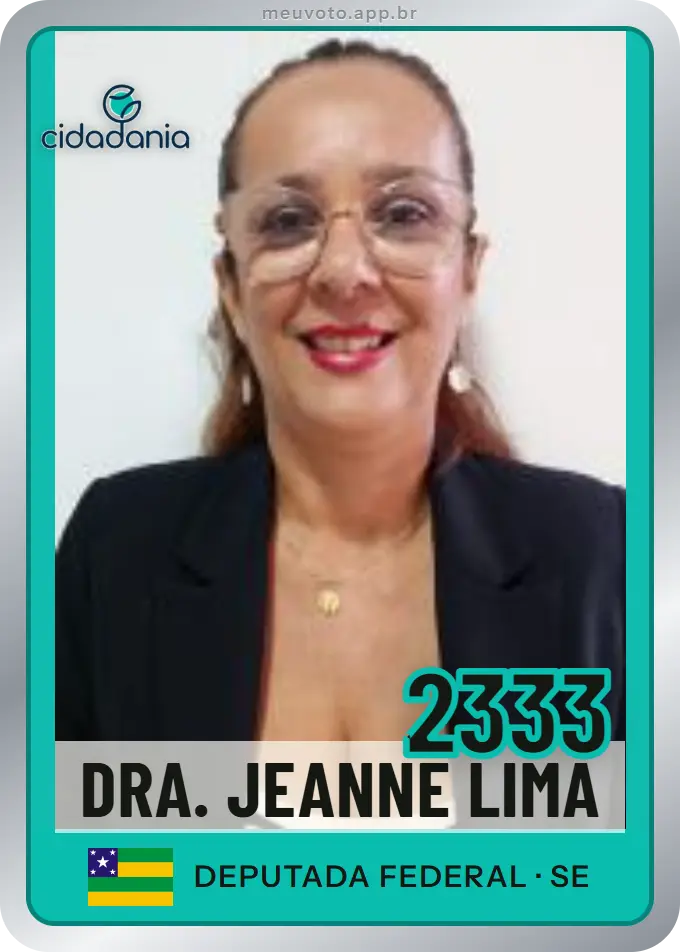 Carta de Dra. Jeanne Lima, número 2333, Cidadania