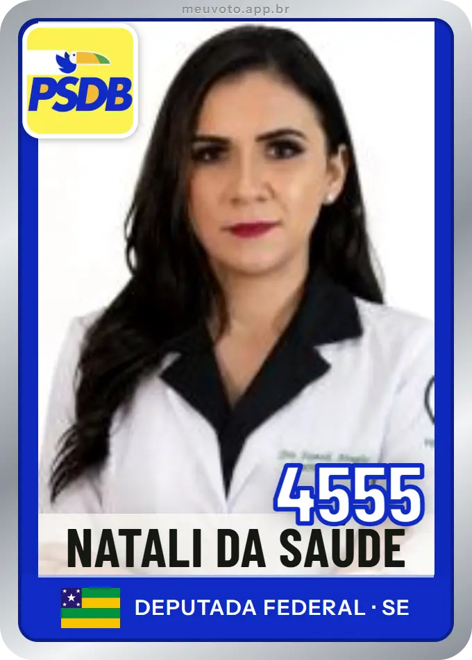 Carta de Natali da Saúde, número 4555, PSDB
