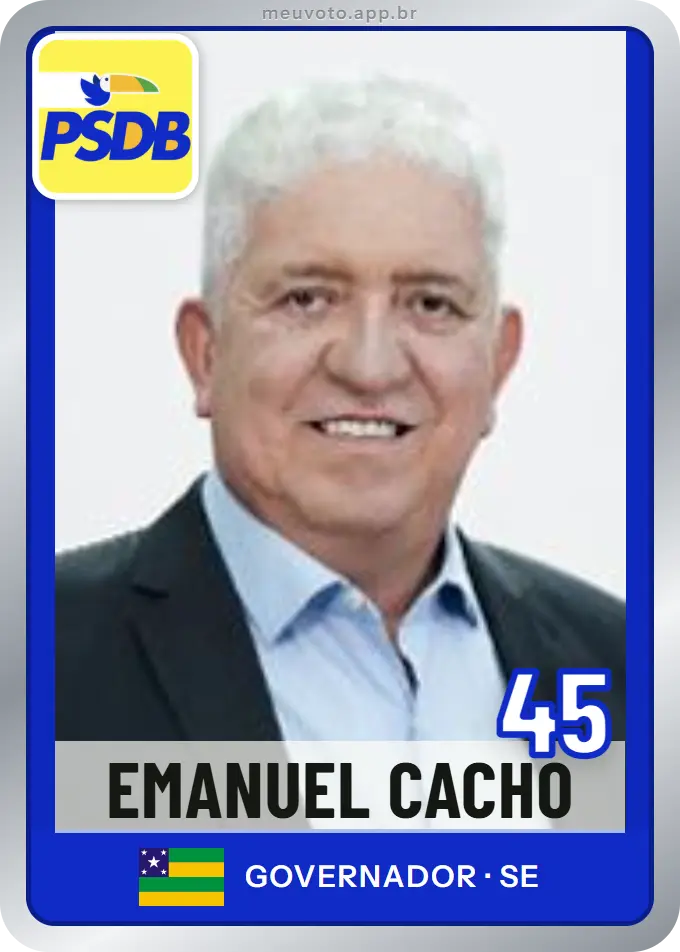 Carta de Emanuel Cacho, número 45, PSDB