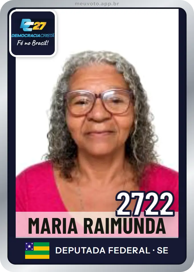 Carta de Maria Raimunda, número 2722, DC