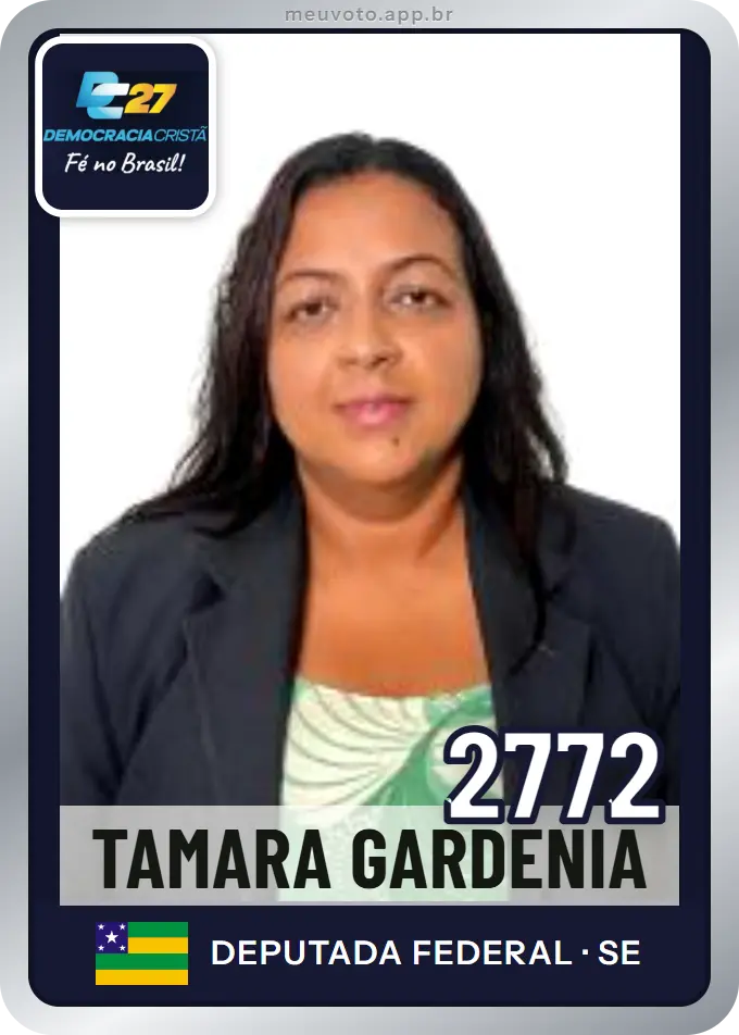 Carta de Tamara Gardenia, número 2772, DC