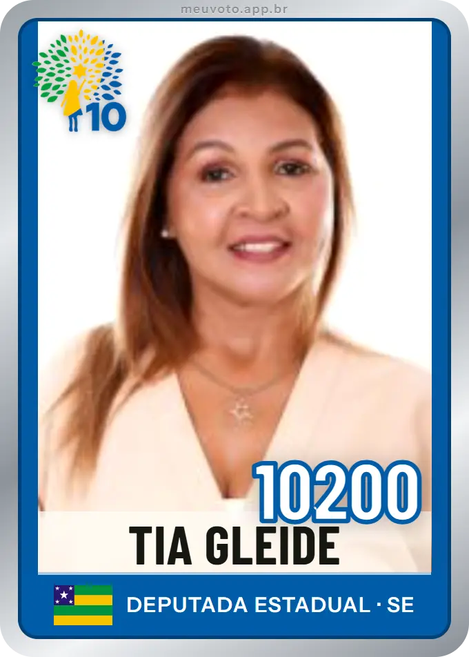 Carta de Tia Gleide, número 10200, Republicanos