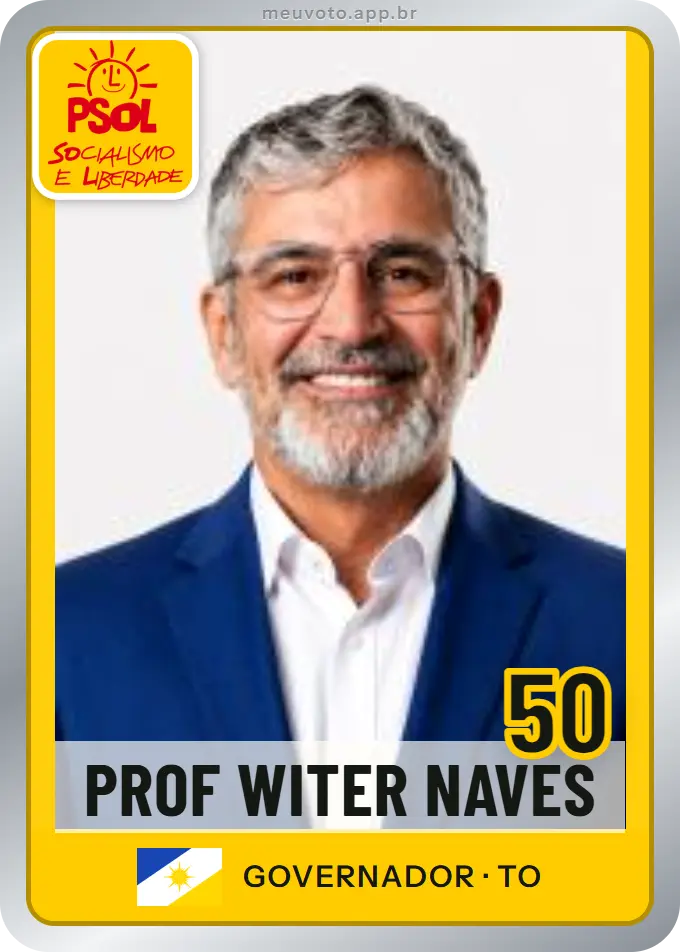 Carta de Prof Witer Naves, número 50, PSOL