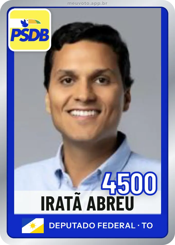 Carta de Iratã Abreu, número 4500, PSDB