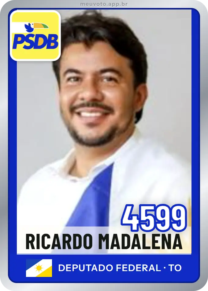 Carta de Ricardo Madalena, número 4599, PSDB
