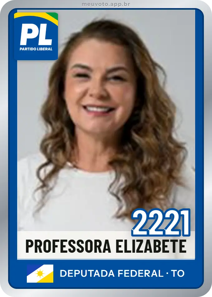Carta de Professora Elizabete, número 2221, PL
