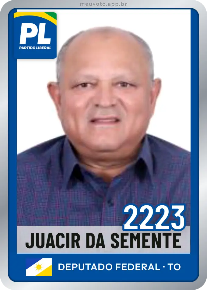 Carta de Juacir da Semente, número 2223, PL