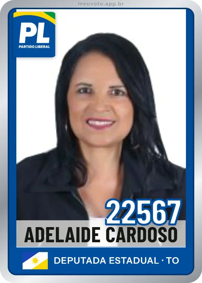 Carta de Adelaide Cardoso, número 22567, PL