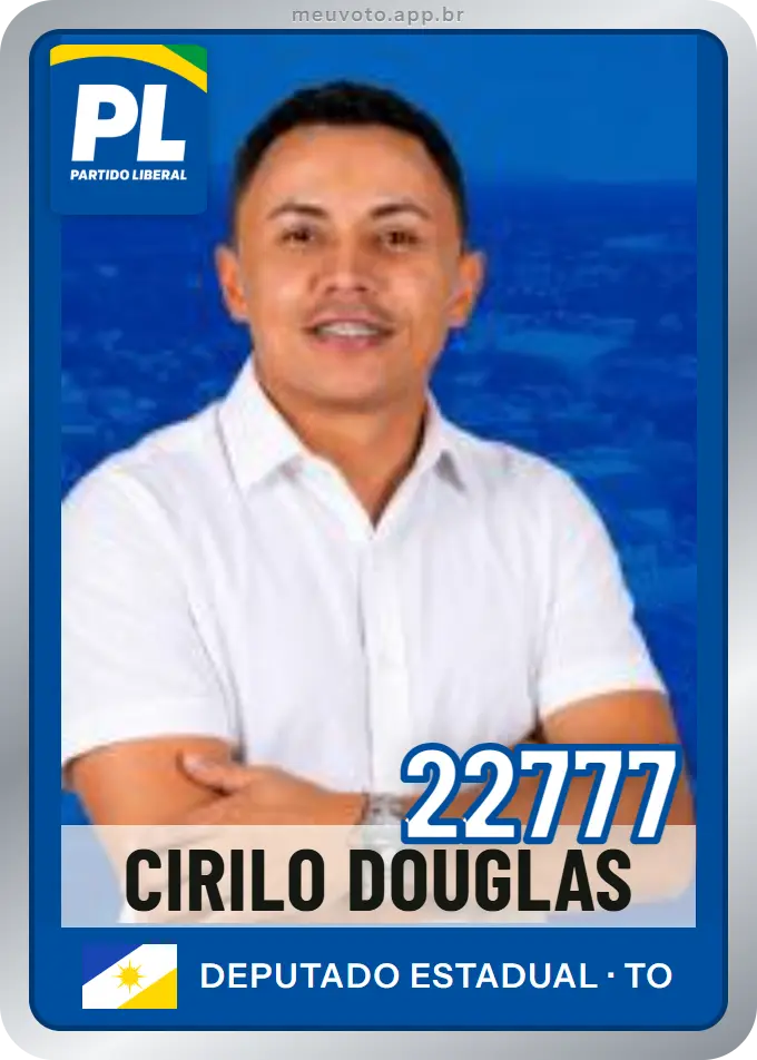 Carta de Cirilo Douglas, número 22777, PL