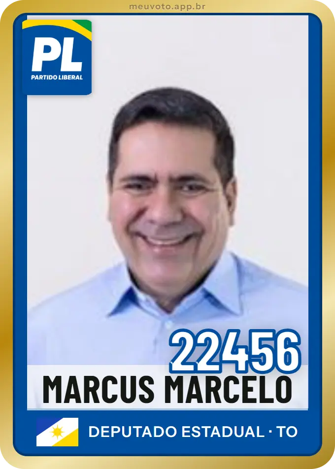 Carta de Marcus Marcelo, número 22456, PL