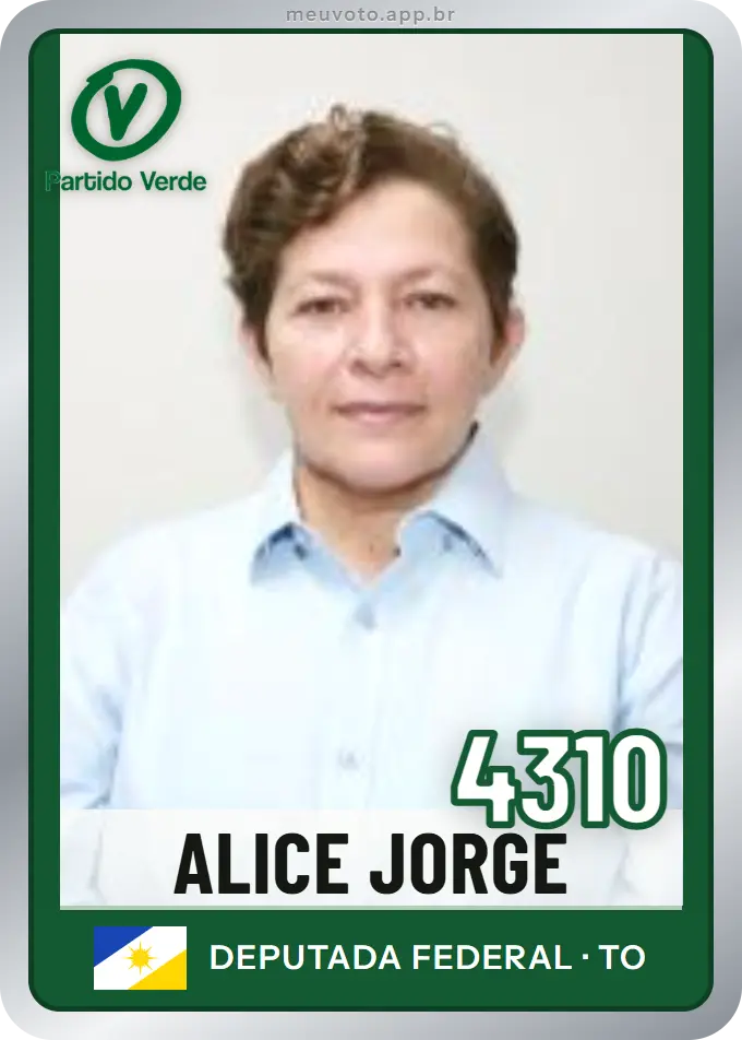 Carta de Alice Jorge, número 4310, PV