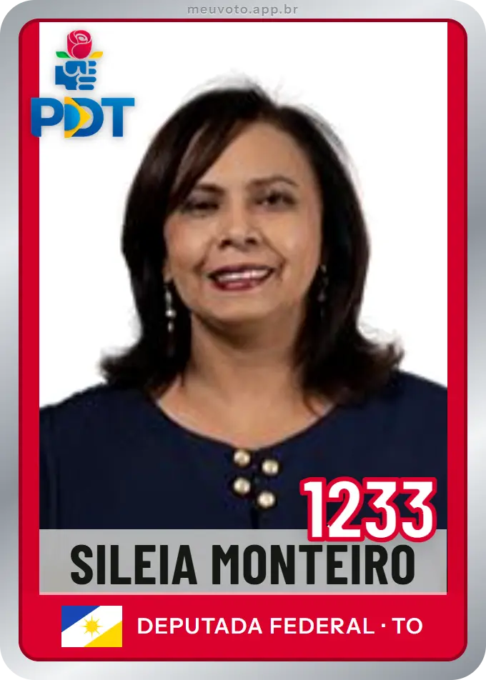 Carta de Sileia Monteiro, número 1233, PDT