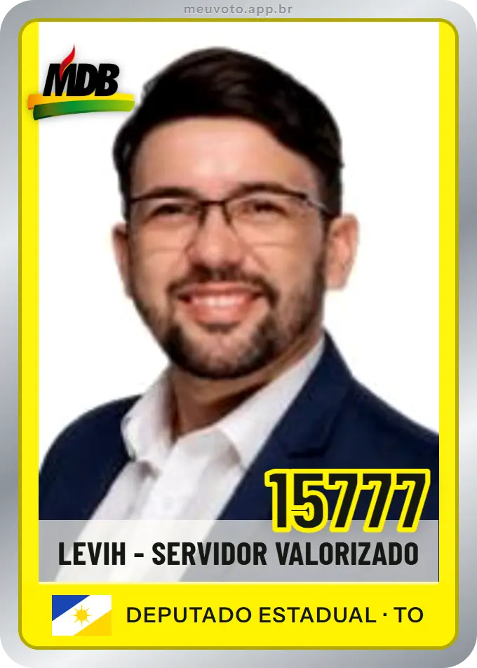 Carta de Levih - Servidor Valorizado, número 15777, MDB
