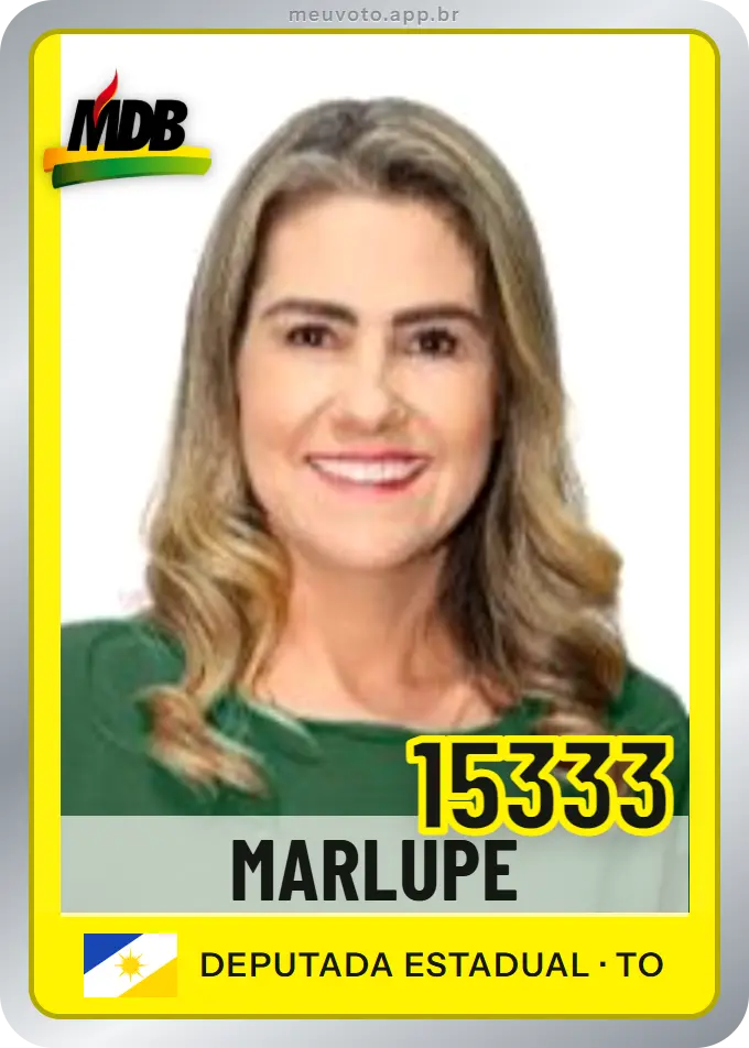 Carta de Marlupe, número 15333, MDB