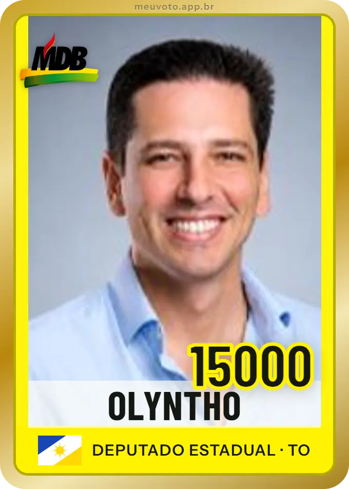 Carta de Olyntho, número 15000, MDB