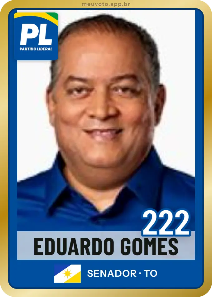 Carta de Eduardo Gomes, número 222, PL