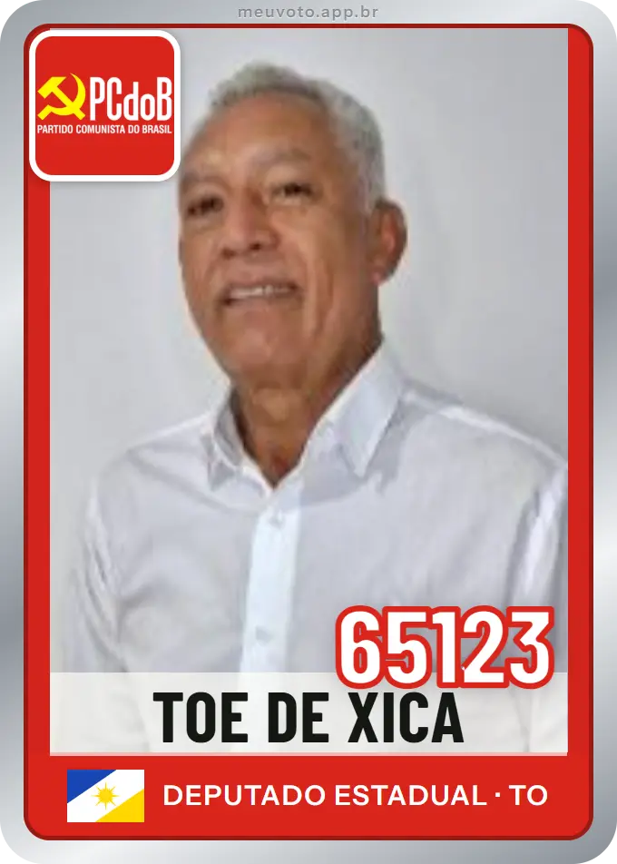Carta de Toe de Xica, número 65123, PCdoB
