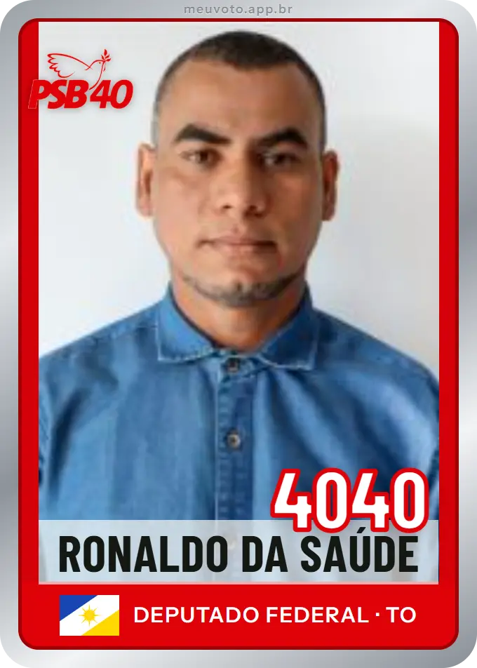 Carta de Ronaldo da Saúde, número 4040, PSB