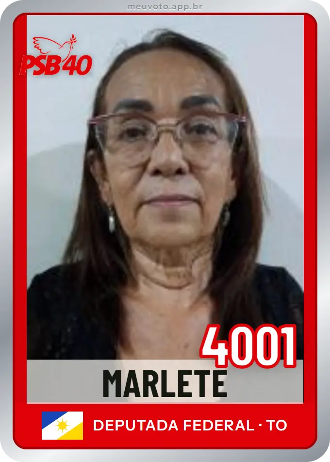 Carta de Marlete, número 4001, PSB