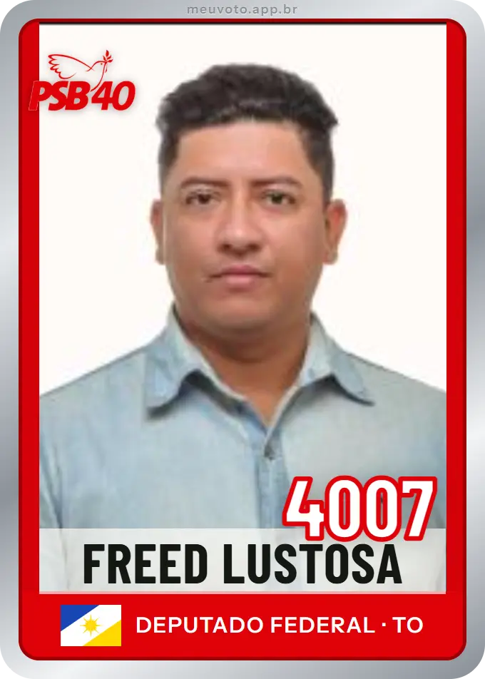 Carta de Freed Lustosa, número 4007, PSB