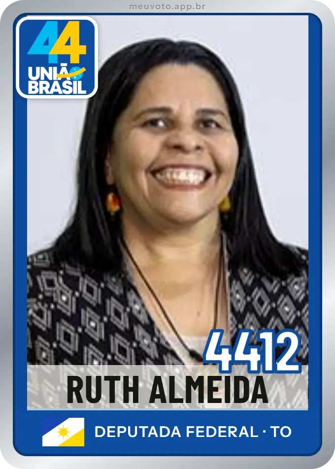 Carta de Ruth Almeida, número 4412, União