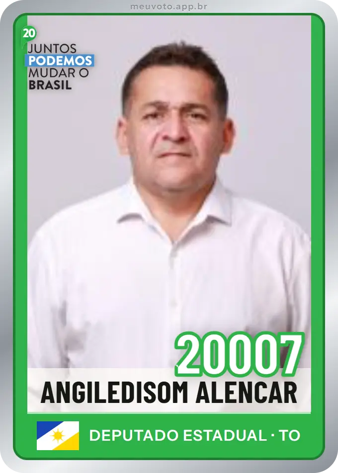 Carta de Angiledisom Alencar, número 20007, Podemos