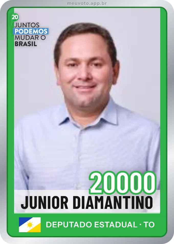 Carta de Junior Diamantino, número 20000, Podemos