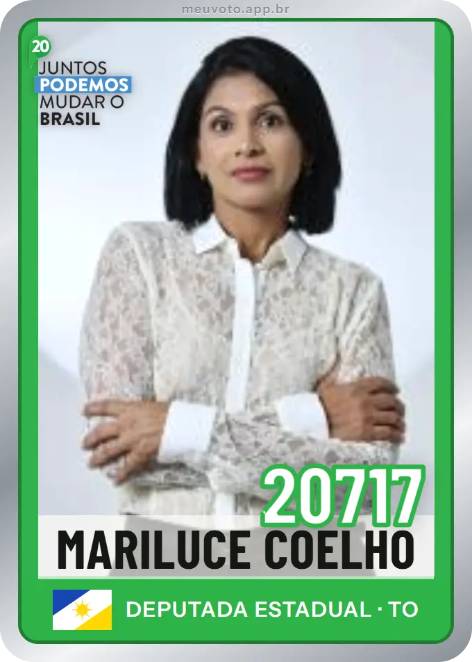 Carta de Mariluce Coelho, número 20717, Podemos