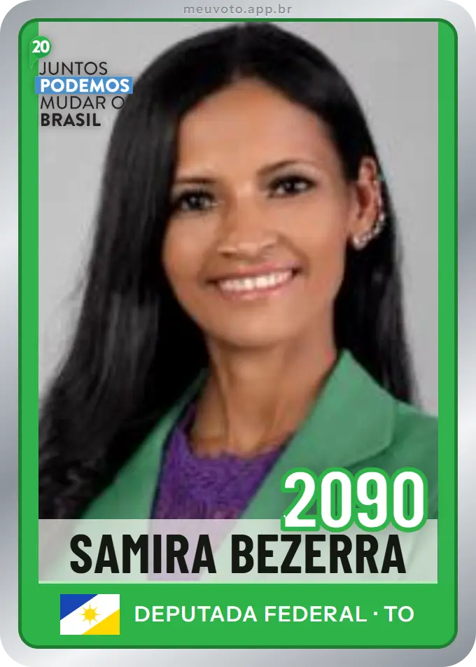 Carta de Samira Bezerra, número 2090, Podemos