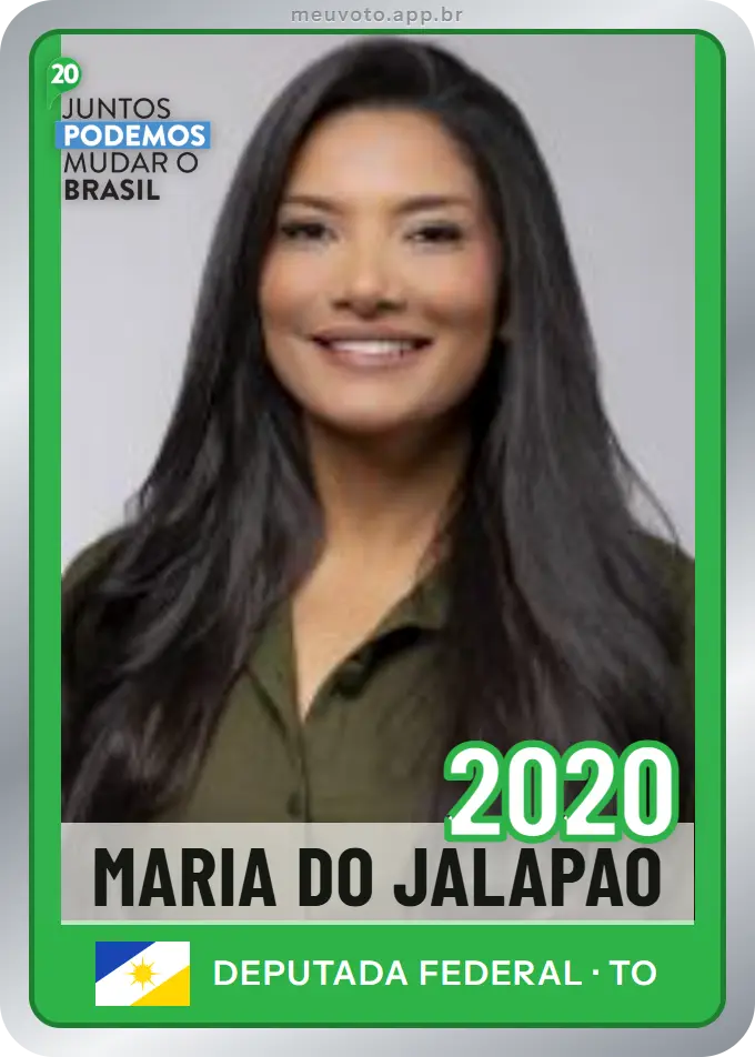 Carta de Maria do Jalapão, número 2020, Podemos