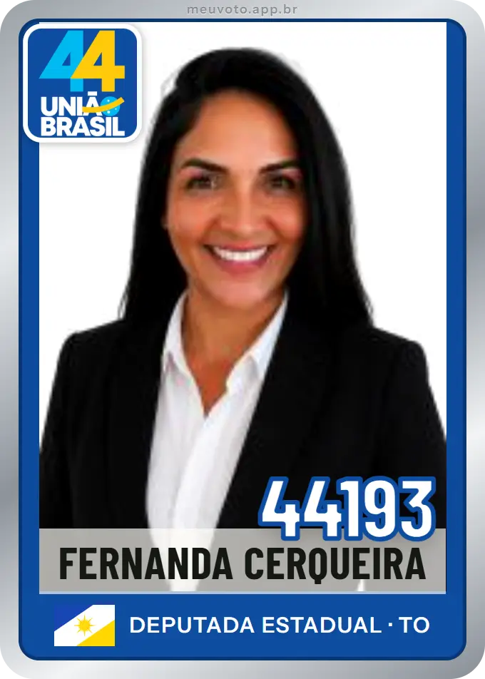 Carta de Fernanda Cerqueira, número 44193, União