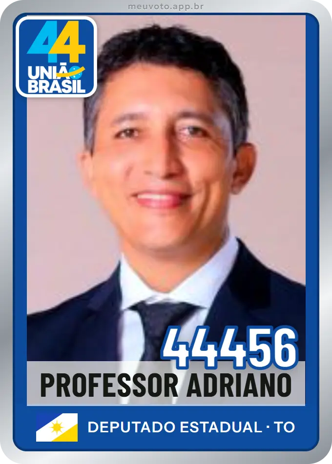 Carta de Professor Adriano, número 44456, União