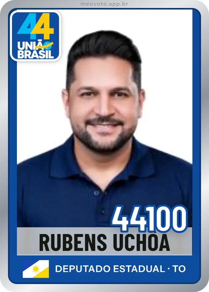 Carta de Rubens Uchôa, número 44100, União