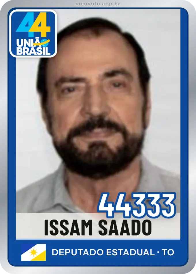 Carta de Issam Saado, número 44333, União