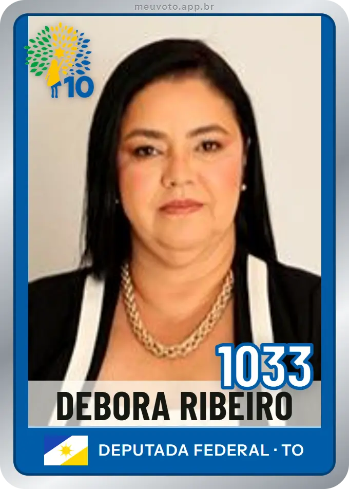 Carta de Debora Ribeiro, número 1033, Republicanos