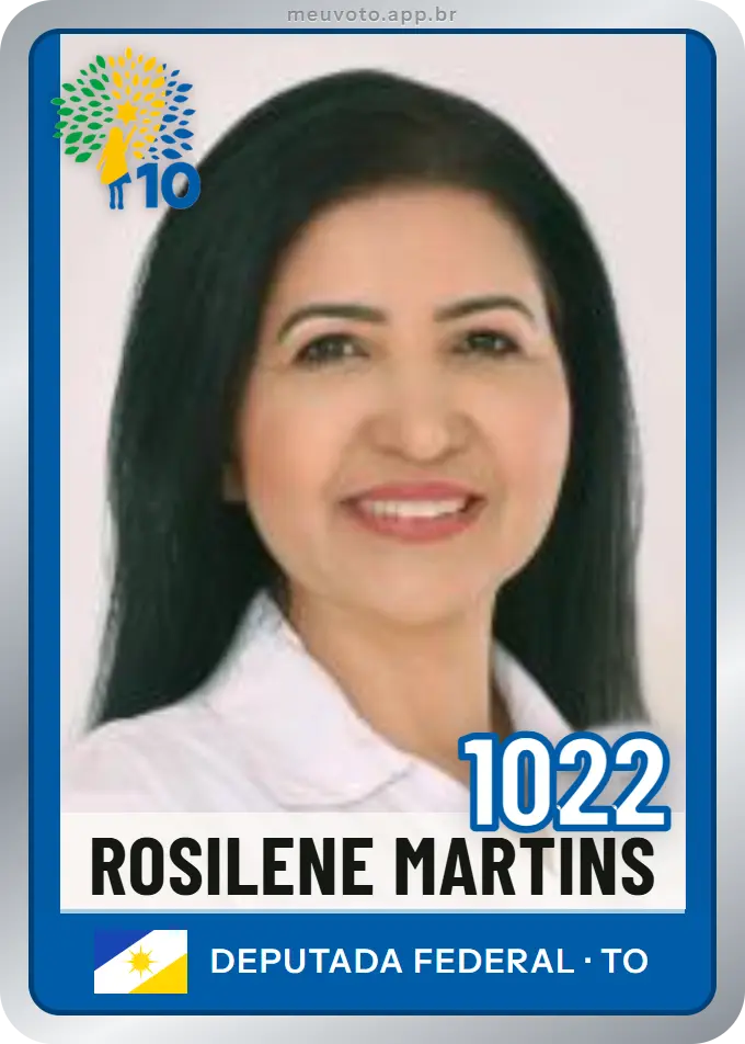 Carta de Rosilene Martins, número 1022, Republicanos