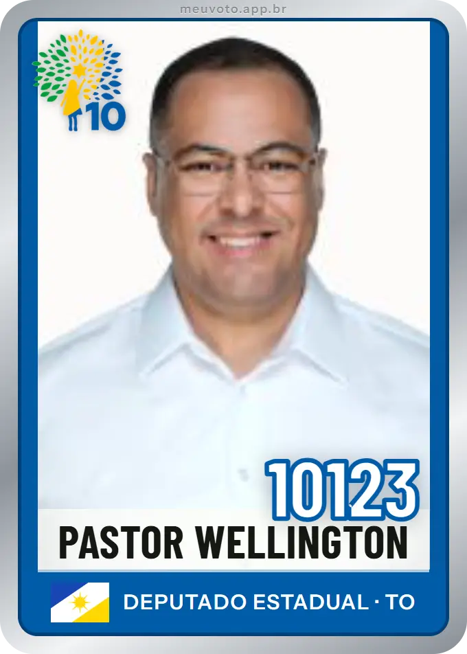 Carta de Pastor Wellington, número 10123, Republicanos