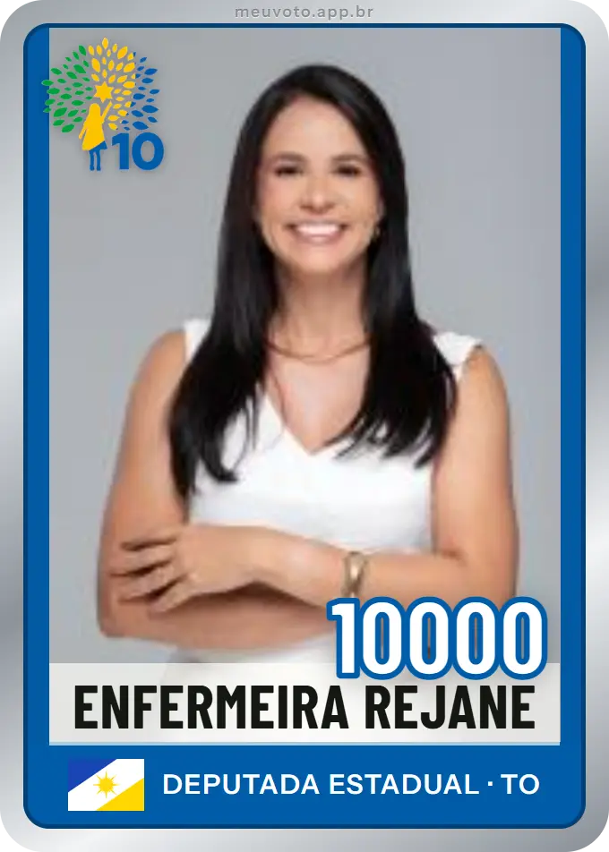 Carta de Enfermeira Rejane, número 10000, Republicanos
