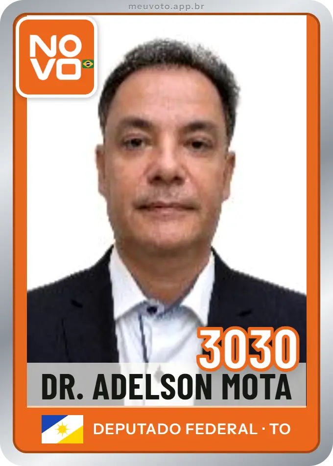 Carta de Dr. Adelson Mota, número 3030, Novo