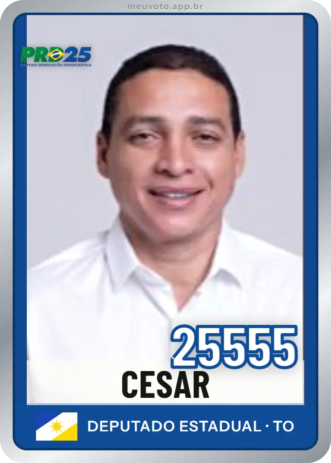 Carta de Cesar, número 25555, PRD