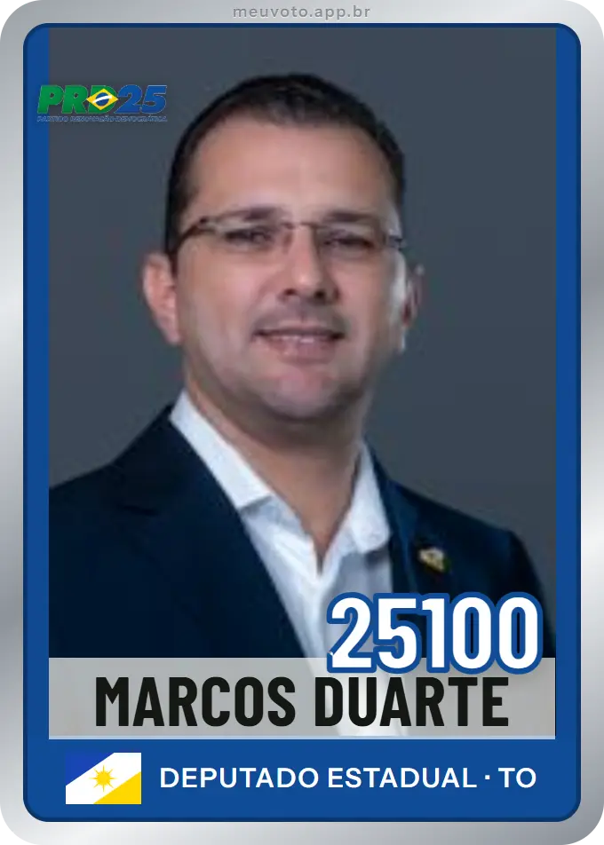 Carta de Marcos Duarte, número 25100, PRD
