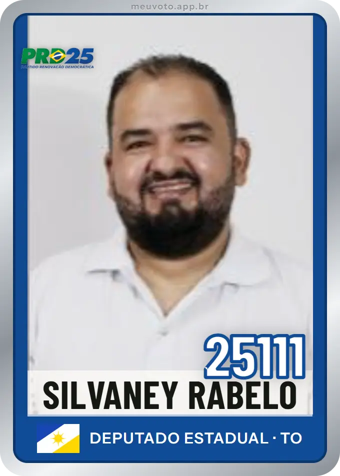 Carta de Silvaney Rabelo, número 25111, PRD