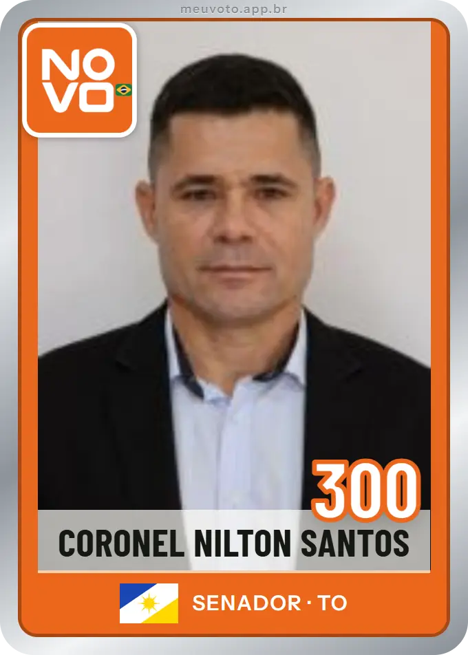 Carta de Coronel Nilton Santos, número 300, Novo
