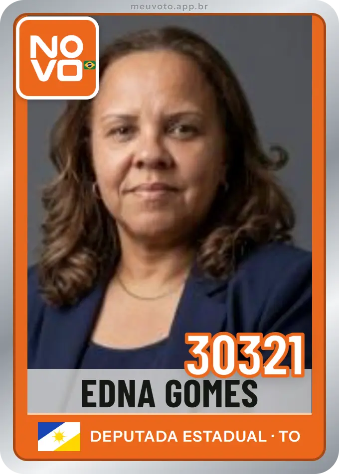 Carta de Edna Gomes, número 30321, Novo