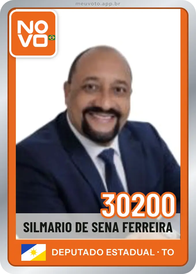 Carta de Silmario de Sena Ferreira, número 30200, Novo
