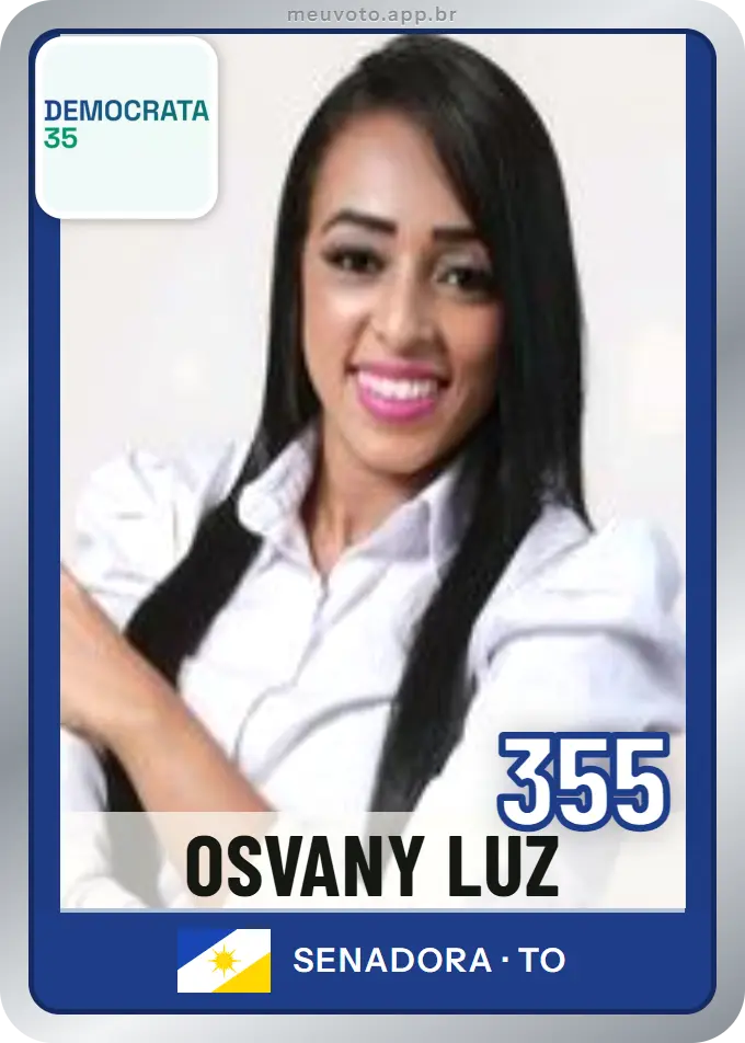 Carta de Osvany Luz, número 355, Democrata