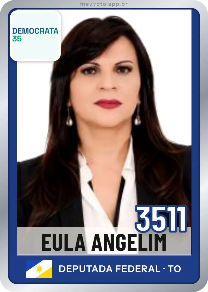 Carta de Eula Angelim, número 3511, Democrata