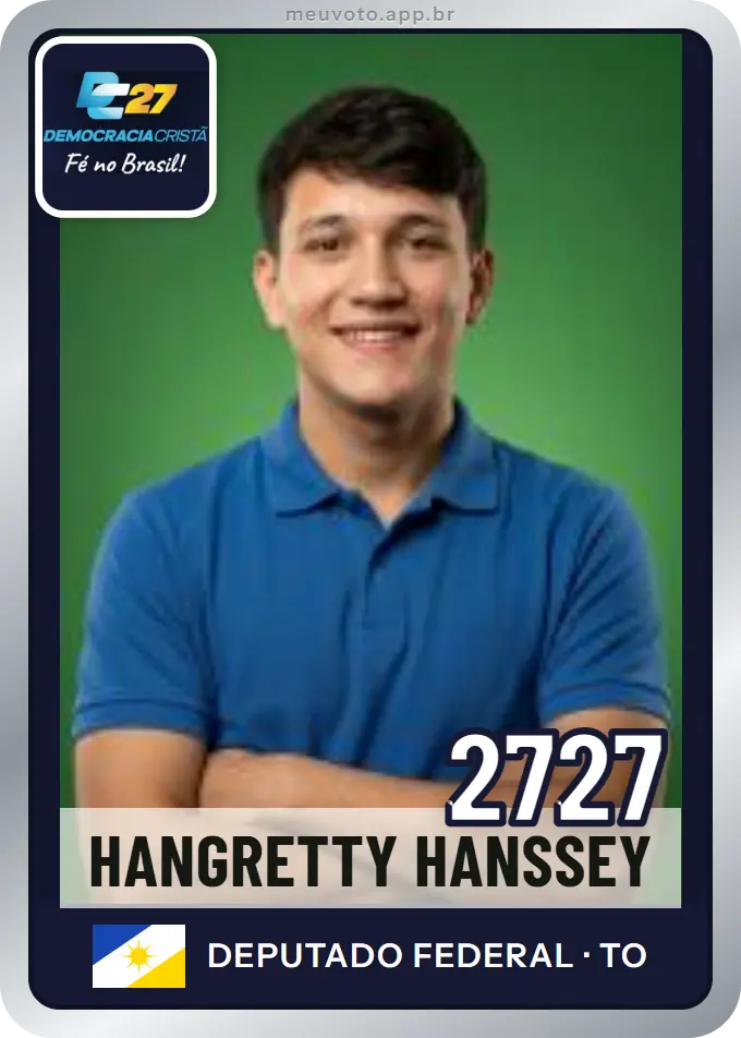 Carta de Hangretty Hanssey, número 2727, DC