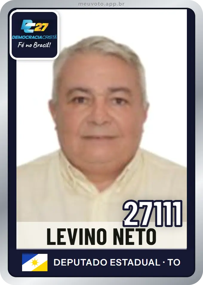 Carta de Levino Neto, número 27111, DC