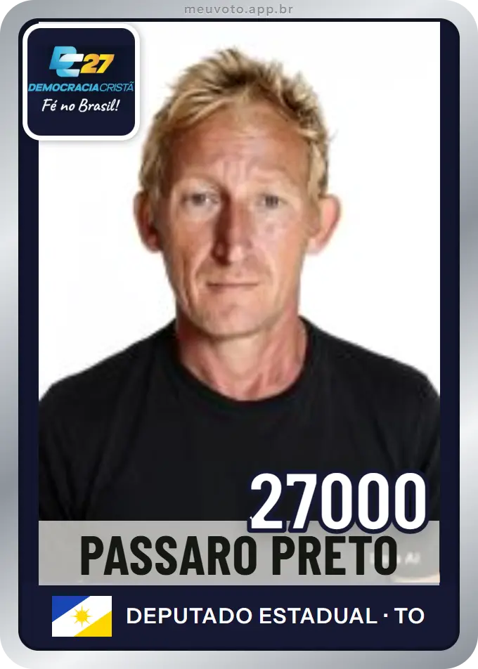 Carta de Passaro Preto, número 27000, DC